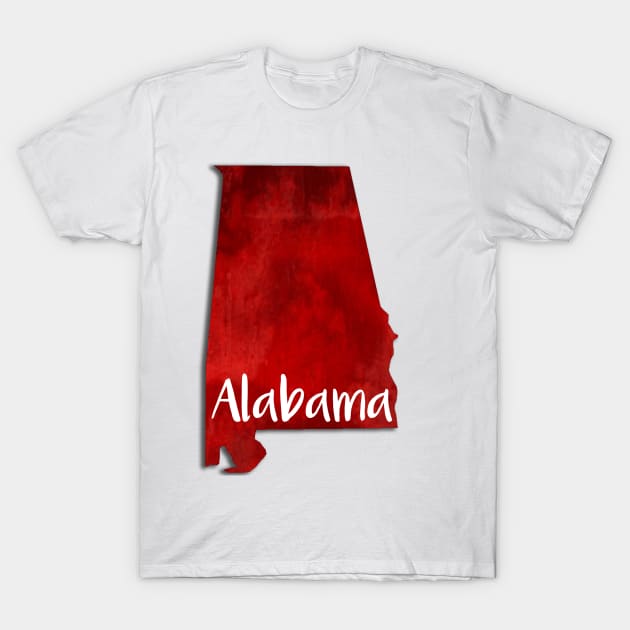 Alabama T-Shirt by doodlesbydani